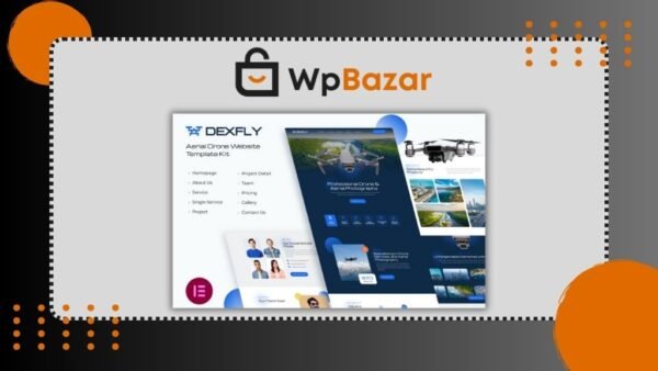 Dexfly | Drone and Aerial Photography Elementor Template Kit
