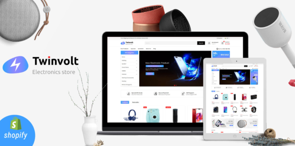 Twinvolt - Electronic Shopify Theme