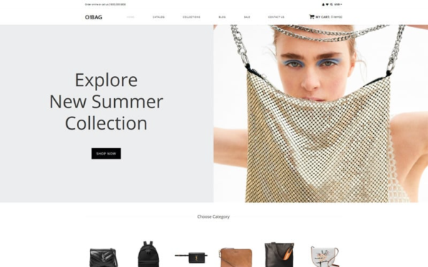 Bag Shop Clean Shopify Theme