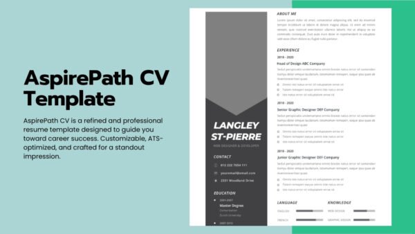 AspirePath CV Template