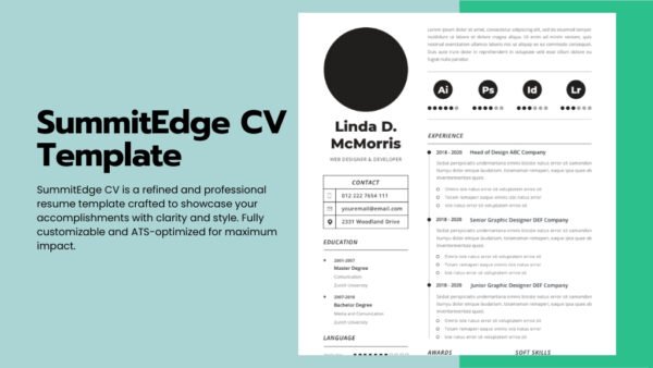 SummitEdge CV Template