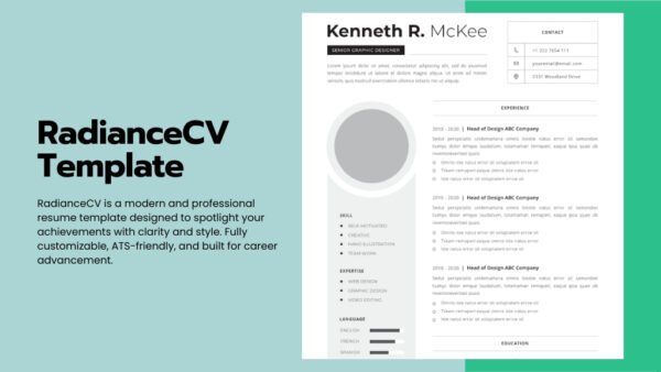 RadianceCV Template