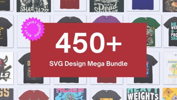 450 SVG Design Mega Bundle