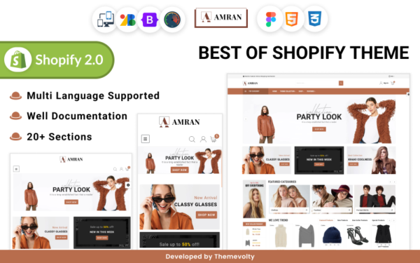 Fashion And Mega Store Multipurpose Shopify 2.0 Theme