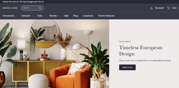 Shopify Furniture Themes