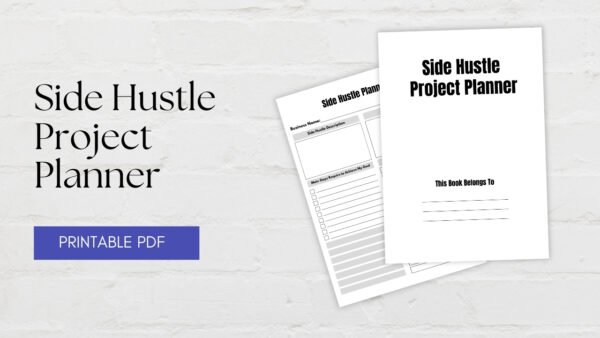 Side Hustle Project Planner