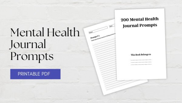 Mental Health Journal Prompts