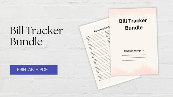 Bill Tracker Bundle