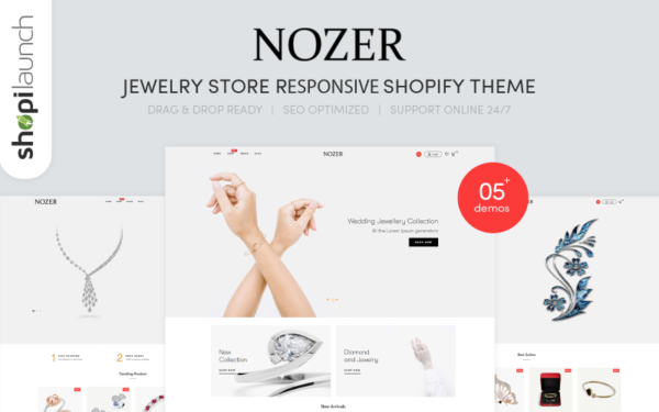 Nozer- Jewelry Store Responsive Shopify Theme